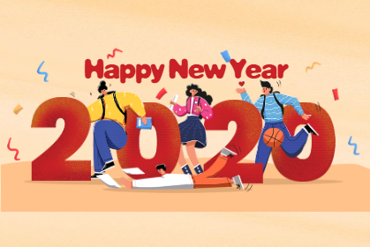 新年到，快靈全體員工為您送上2020真摯祝福！